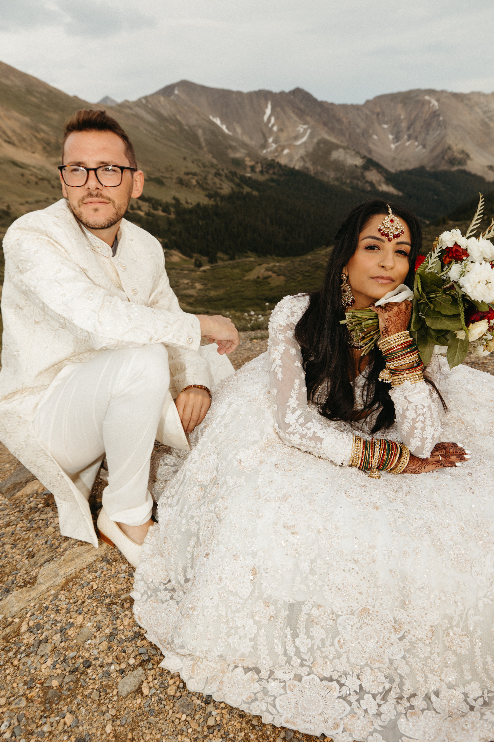 Loveland Pass is one of the best elopement locations in Colorado.