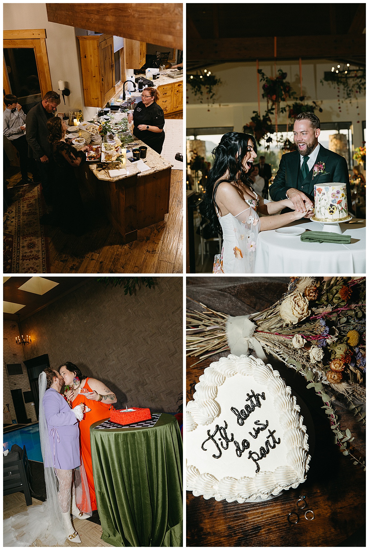 Wedding vendors in Colorado can make tasty cakes or cook you a private meal.