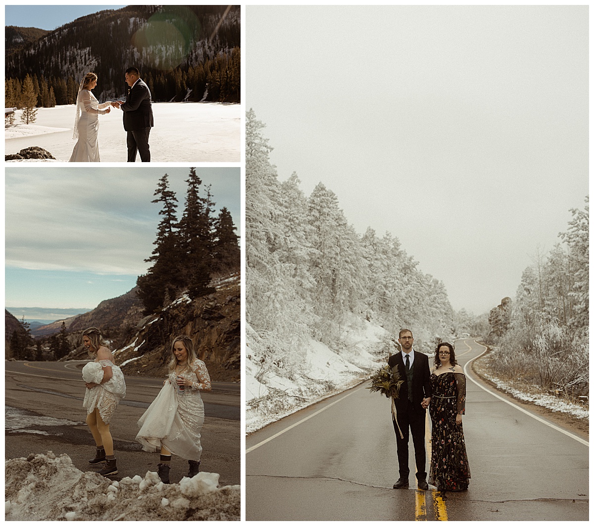 If you like snow, the best time to elope in Colorado is the winter.