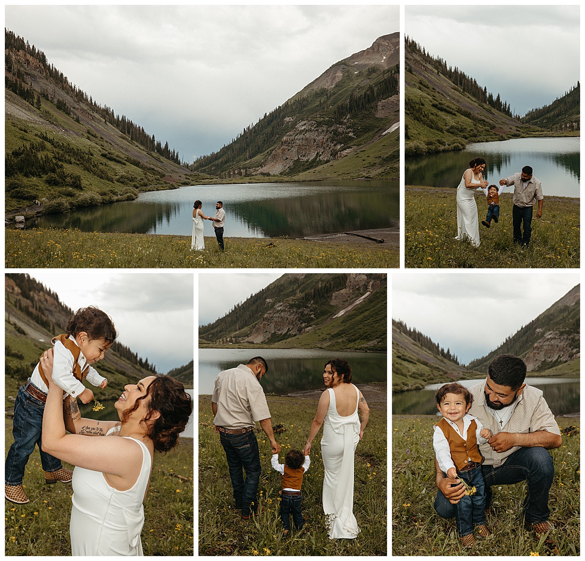 Eloping in Crested Butte is beautiful in the summer.