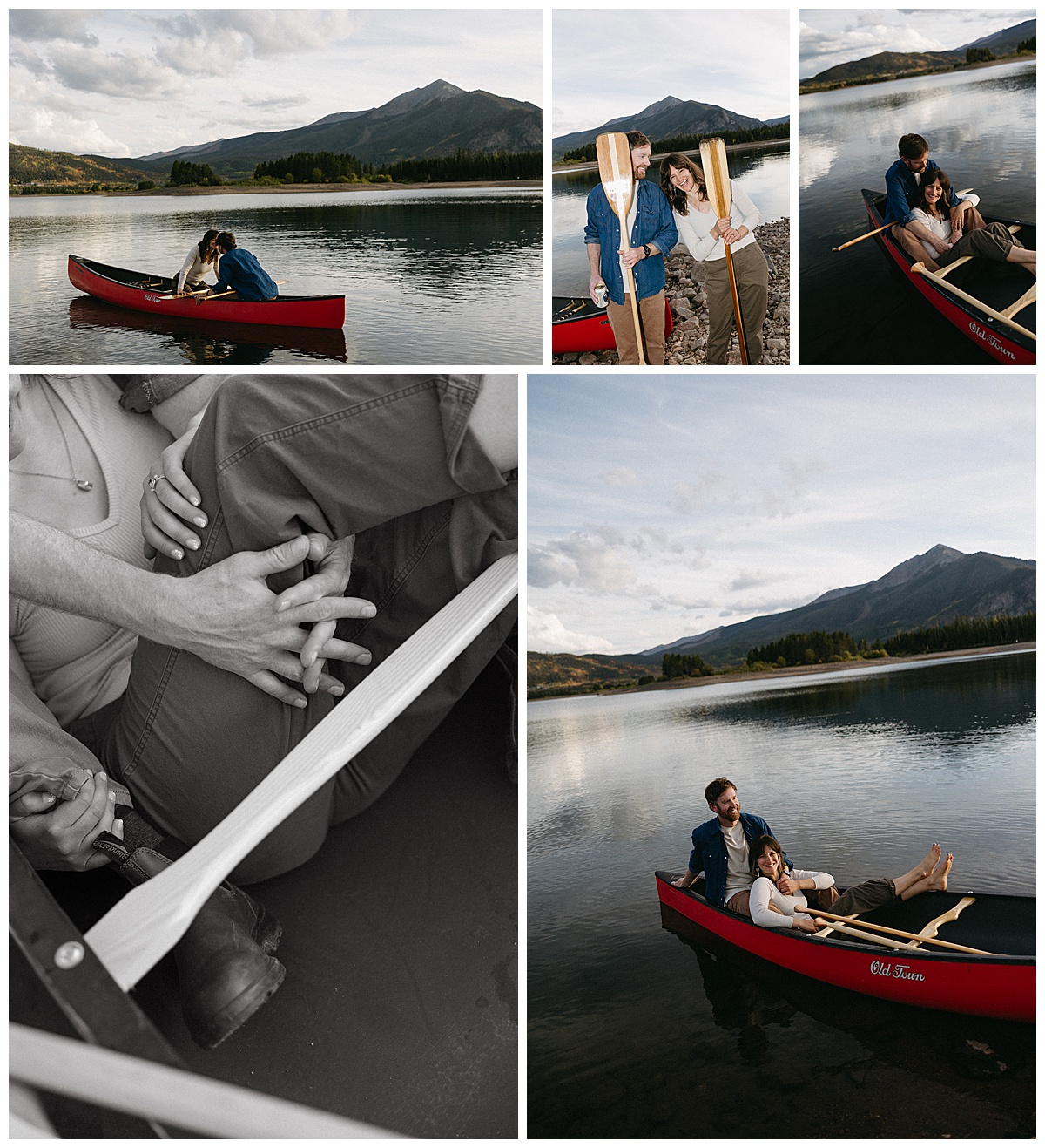 An engagement photo session photographed by a wedding photographer for a newly engaged couple.