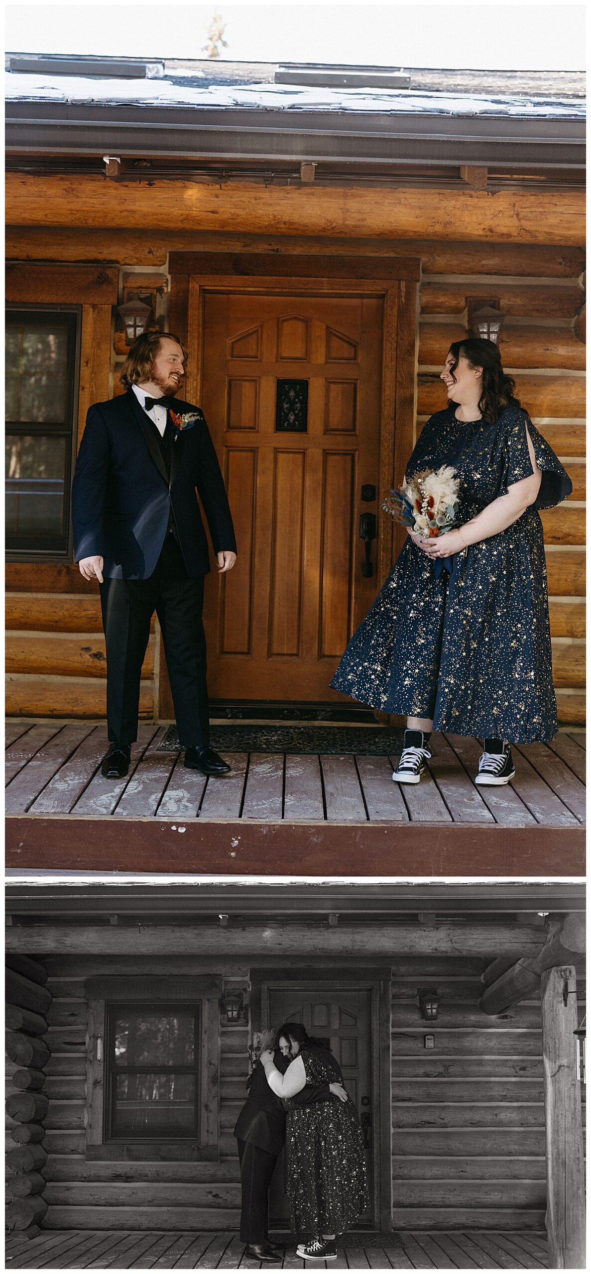 When it comes to an elopement vs. a wedding, this couple chose an elopement for more intimate time together.