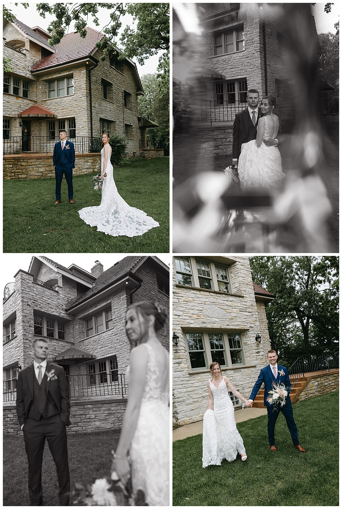 This couple had a Hilltop House wedding.