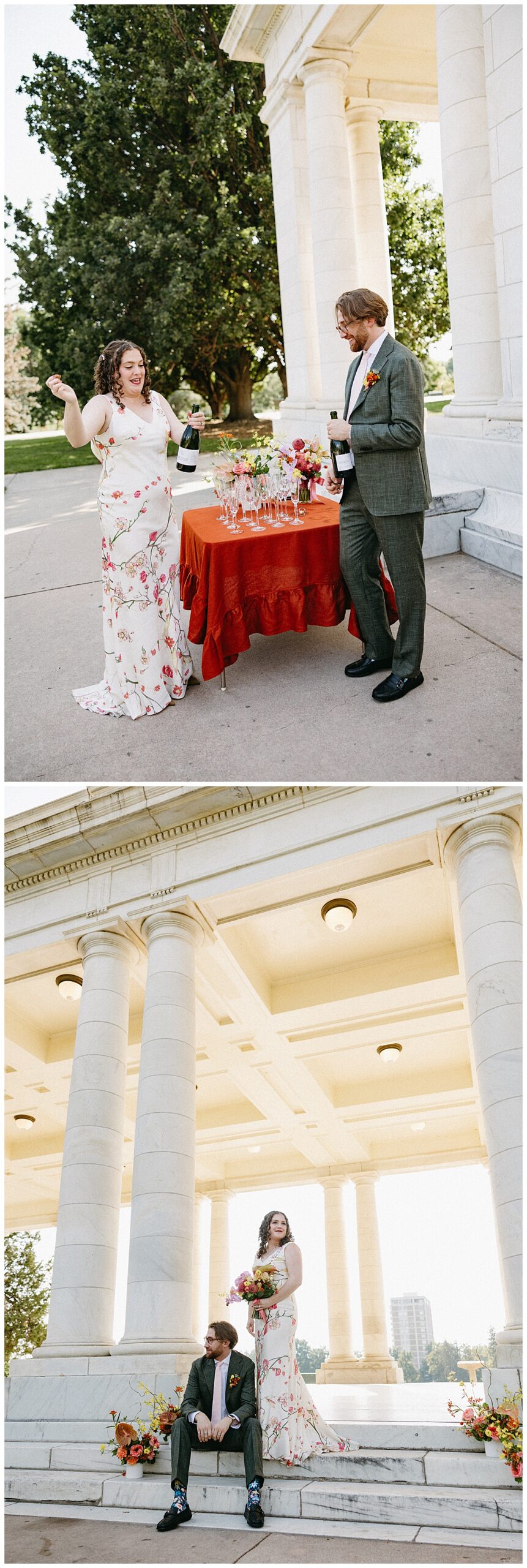 Cheeseman Park Pavilion is on my list of unique wedding venues in Denver.